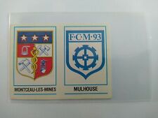 Panini FOOTBALL 84  - Ecusson  #441 A B - MULHOUSE  - MONTCEAU - Collection -