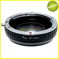 Adapter Verstärker 0,72x für Objektiv Canon Ef EOS Auf Kameras Micro 4/3 MFT