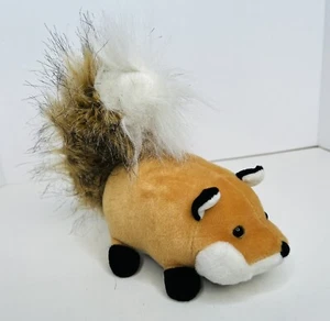Goffa Animated Plush Fox Stuffed Animal Laughs Rolls Over abt 9"Long HTF WORKS  - Picture 1 of 8