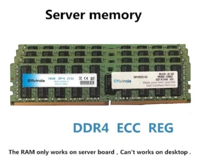 DDR4 Ram 16GB 4GB 8GB 32GB PC4 2400MHz 2133MHz 2666MHz - Image 1 of 4