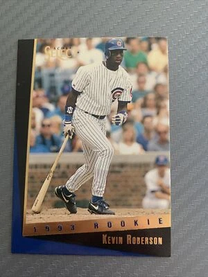 1993 Select Rookie/Traded Baseball Card #89T Kevin Roberson Rookie - Image 1 of 2