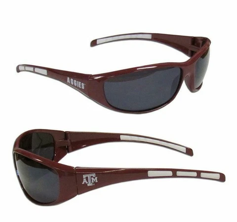 Texas A&M Aggies Wrap Sunglasses [NEW] NCAA Sun Glass Sunglass Shades Beach Cover