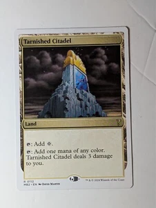 Tarnished Citadel (White Border) [Mystery Booster 2] MTG NM - Picture 1 of 2