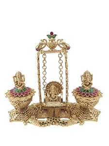 Indio Bollywood Boda Sindoor Dabbi Kumkum Caja Pooja Accesorio Regalo Joyería - Imagen 1 de 3