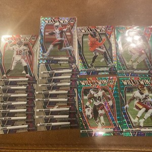 2021 Mosaic Will To Win Brady Miss Mclaurin Wilson Chubb Prizm