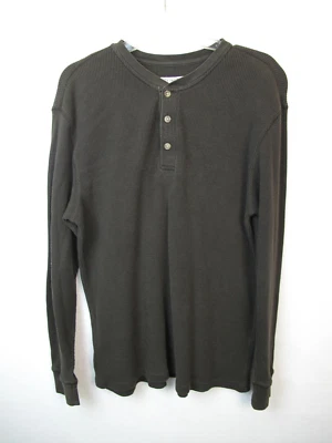 Covington Mens T-Shirt Long Sleeve Size L Round Neck 3 Buttons A-21 - Image 1 of 4
