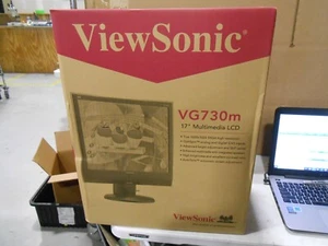 VIEWSONIC VG730M 17" MULTIMEDIA LCD DISPLAY - Picture 1 of 2