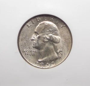 1943 "S" Washington ARGENTO quarto 25c NGC MS65 #018 BU gemma Unc ECC&C, Inc. - Foto 1 di 5