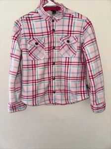 Eddie Bauer Girl’s Fleece Jacket Medium  Kids Size 10/12 - Picture 1 of 13
