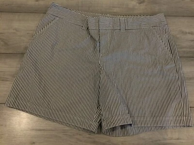 TOMMY HILFIGER SHORTS SIZE LADIES SIZE 18 WHITE / GREY - Image 1 of 2
