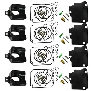 4Set 67F-W0093-00-00 Carburetor Kit For Yamaha/Mariner/Mercury F75-F100 4 Stroke - Picture 1 of 7