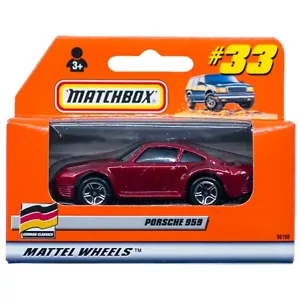 Matchbox #33 Porsche 959 rot German Classics Series International Box 2000 - Bild 1 von 1