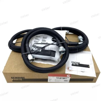 Cummins 5.9L 48RE Transmission Cooler Hoses Kit For 03-07 Dodge Ram 2500 3500 - Image 1 of 4