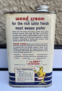 Vintage Gold Seal Company USA Wood Cream Furniture Cleaner Polish Display Only - Picture 1 of 7