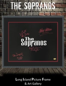 Foto firmada enmarcada personalizada de la serie de televisión de Los Soprano MAB - Imagen 1 de 9