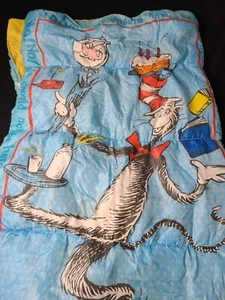 Dr. Seuss The Cat in the HAT Book Character Sleeping Bag 30x54 Movie Merchandise - Picture 1 of 12