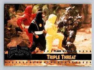 Triple Threat 1995 Ultra Mighty Morphin Power Rangers: The Movie #117 Card - Picture 1 of 2