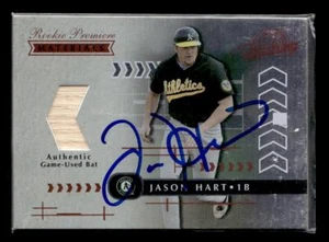 2001 Playoff Absolute Memorabilia #167 Jason Hart IN PERSON AUTO! - Picture 1 of 2