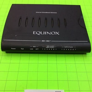 Router Gateway de Banda Ancha Internet IBG-100/7 790195 Equinox (Adaptador NO Incluido - Imagen 1 de 4
