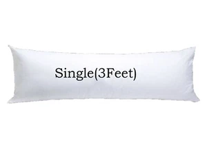 Long Bolster Pillow Orthopedic Extra Filled Pregnancy Body Support Single 3ft - Picture 1 of 6
