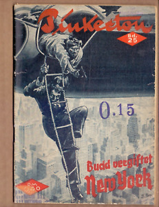 PINKERTON-DETEKTIV-ROMAN Heft Nr. 25 /ANKER-SASSE- Verlag- Bad Harzburg 1949