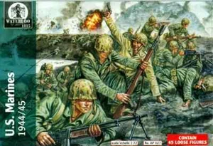 Waterloo 1815 1/72 US Marines IWO JIMA WWII USMC  Американская Морская Пехота 27 - Picture 1 of 2