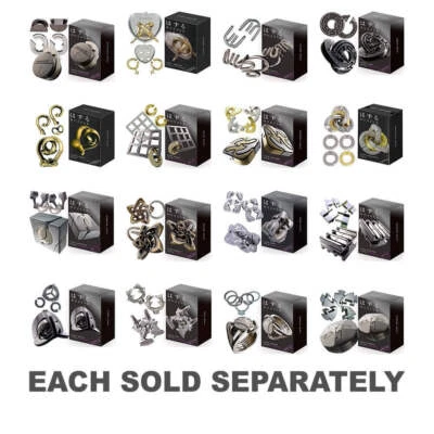 Hanayama Level 5 Cast Huzzle Brain Teaser High Quality Puzzle Ages 8+ and Up - Image 1 of 3