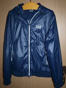Windbreaker / Blouson von ARMANI EA7 blau Gr. L Super Zustand. 100% original - Bild 1 von 8