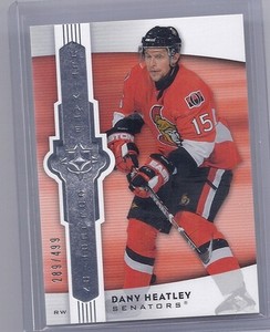 07-08 2007-08 ULTIMATE COLLECTION DANY HEATLEY BASE CARD /499 23 CALGARY FLAMES