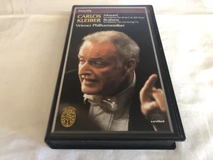 CARLOS KLEIBER. Mozart Symphony No.36 / Brahms Symphony No.2. Videocassette VHS - Imagen 1 de 5