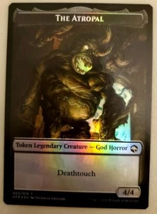 The Atropal / Tomb of Annihilation Token FOIL AFR MTG NM - Imagen 1 de 2