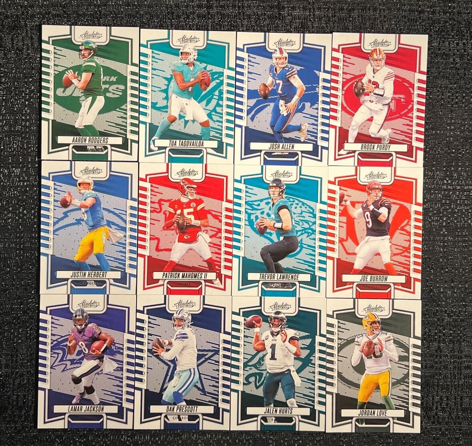 2023 Panini Absolute Football Base Complete Your Set You Pick Card #1-100 PYC - Image 1 of 1