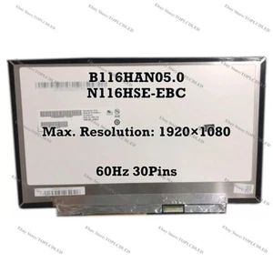 B116HAN05.0 fit N116HSE-EBC 11.6" LED 60Hz FHD IPS LCD Écran Remplacer Panneau - Picture 1 of 1
