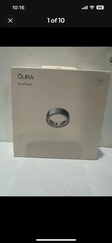 Oura Ring Gen 4 Size 11 New - Image 1 of 4
