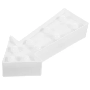 3D Pfeil Schild Leuchte LED Kunststoff Pfeilform Schild - beleuchtet Festzelt Pfeil Schild - Bild 1 von 12