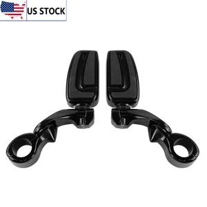 Soportes de 1-1/4" estribo de barra de choque de carretera para Harley CVO Limited FLHTKSE 2014-21 - Imagen 1 de 8