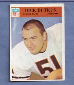 1966 Philadelphia Dick Butkus Rookie #31 Chicago Bears HOF RC VG READ !! $800 - Picture 1 of 2