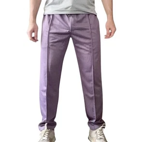 Bogey Jungen Herren Trainingshose Größe 30 Lila Neu ohne Etikett Gerades Bein - Bild 1 von 9