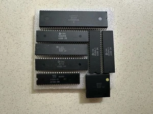 Amiga Set Of Chips 1989 A500, A1500 &A2000. X6 +1.3 Rom Rev5 8371 Agnus Chip - Bild 1 von 4