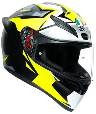 Casco Integral Agv K-1 K1 Réplica Mir 2018 Talla XS S MS ML L XL - Imagen 1 de 4