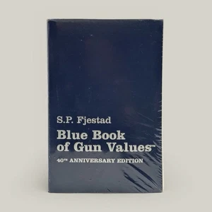 BLUE BOOK of GUNS VALUES 40th Anniversary Edition Price Guide Fjestad NEW SEALED - Imagen 1 de 24