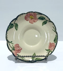 Franciscan Desert Rose One Saucer Calif USA 5.75' 1947-1949 backstamp Rare #507 - Picture 1 of 5