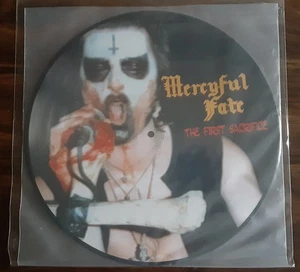 MERCYFUL FATE First Sacrifice LP 45/325 Picture Disc 1st Concert King Diamond   - Picture 1 of 3