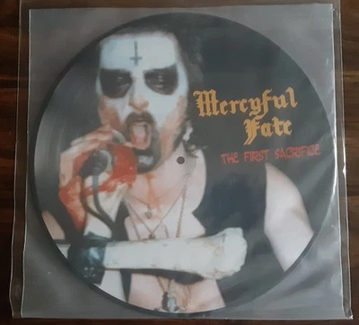 MERCYFUL FATE First Sacrifice LP 45/325 Picture Disc 1st Concert King Diamond   - Image 1 of 3