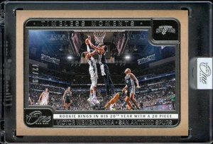 Panini One and One Victor Wembanyama Timeless Moments 2024-25/99 #TM-VWS - Imagen 1 de 2