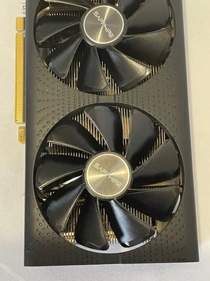 Sapphire Radeon RX 470 8GB UEFI QUAD FIRMWARE - DVI PORT ONLY Dual Fans - Image 1 of 4