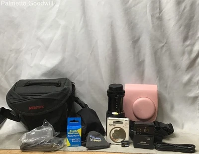 Lote de 4 câmeras SOMENTE PEÇAS - Imagem 1 de 4