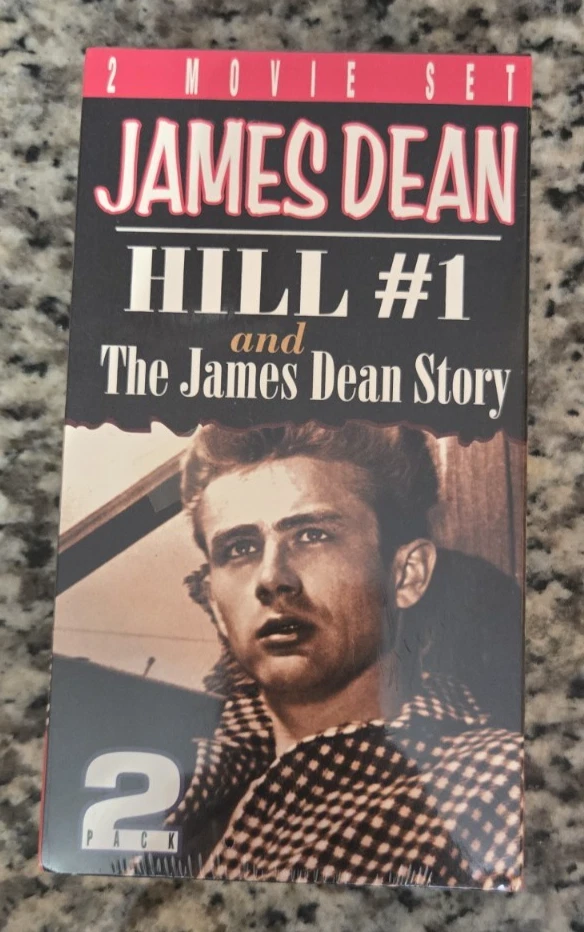 James Dean 2 Pack VHS - Hill #1 and The James Dean Story 2 Movies Box Set - Image 1 of 2