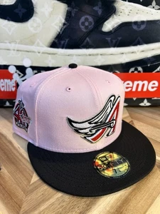 Capsula nuova epoca esclusiva Jordan 5 Awake LA Angels rosa 7 3/8 rara - Foto 1 di 4