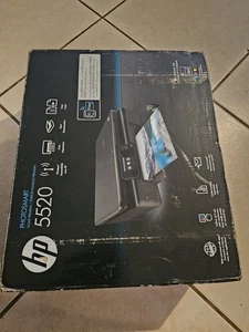 HP Photosmart 5520 Wireless All-In-One Inkjet Printer Scan Copy New Open Box - Afbeelding 1 van 3